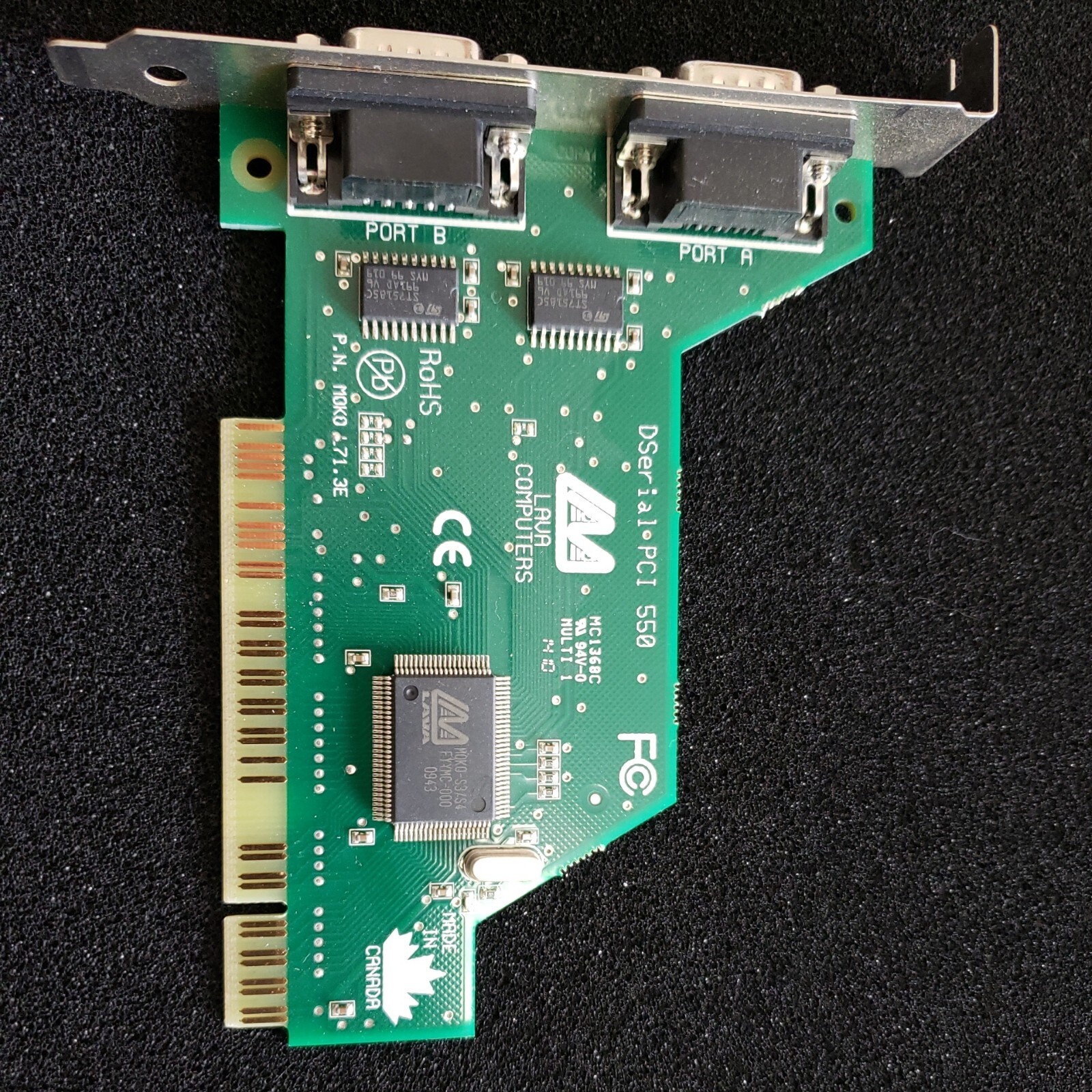 Lava Computers DSerial 550 PCI Serial Card