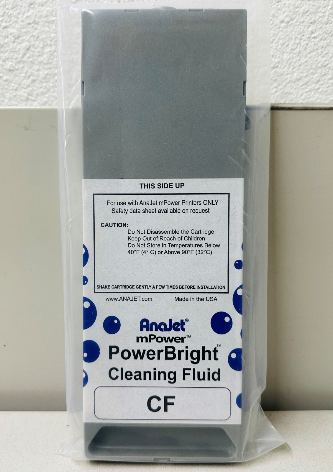 Anajet mPower Power Bright Cleaning Fluid Tank Bag