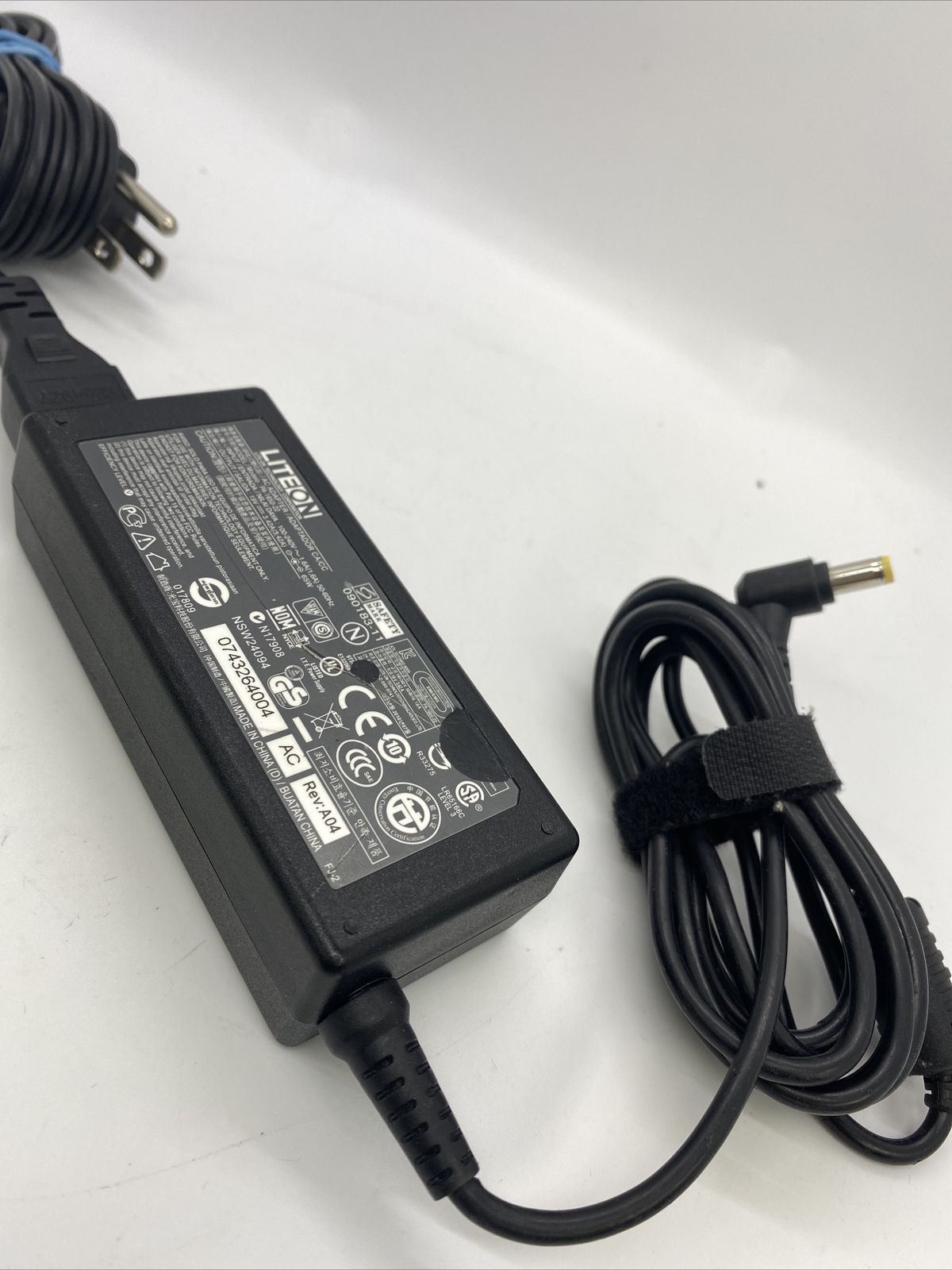 Genuine LiteOn for ACER Laptop Charger AC Power Adapter PA-1650-22 19V 3.42A 65W