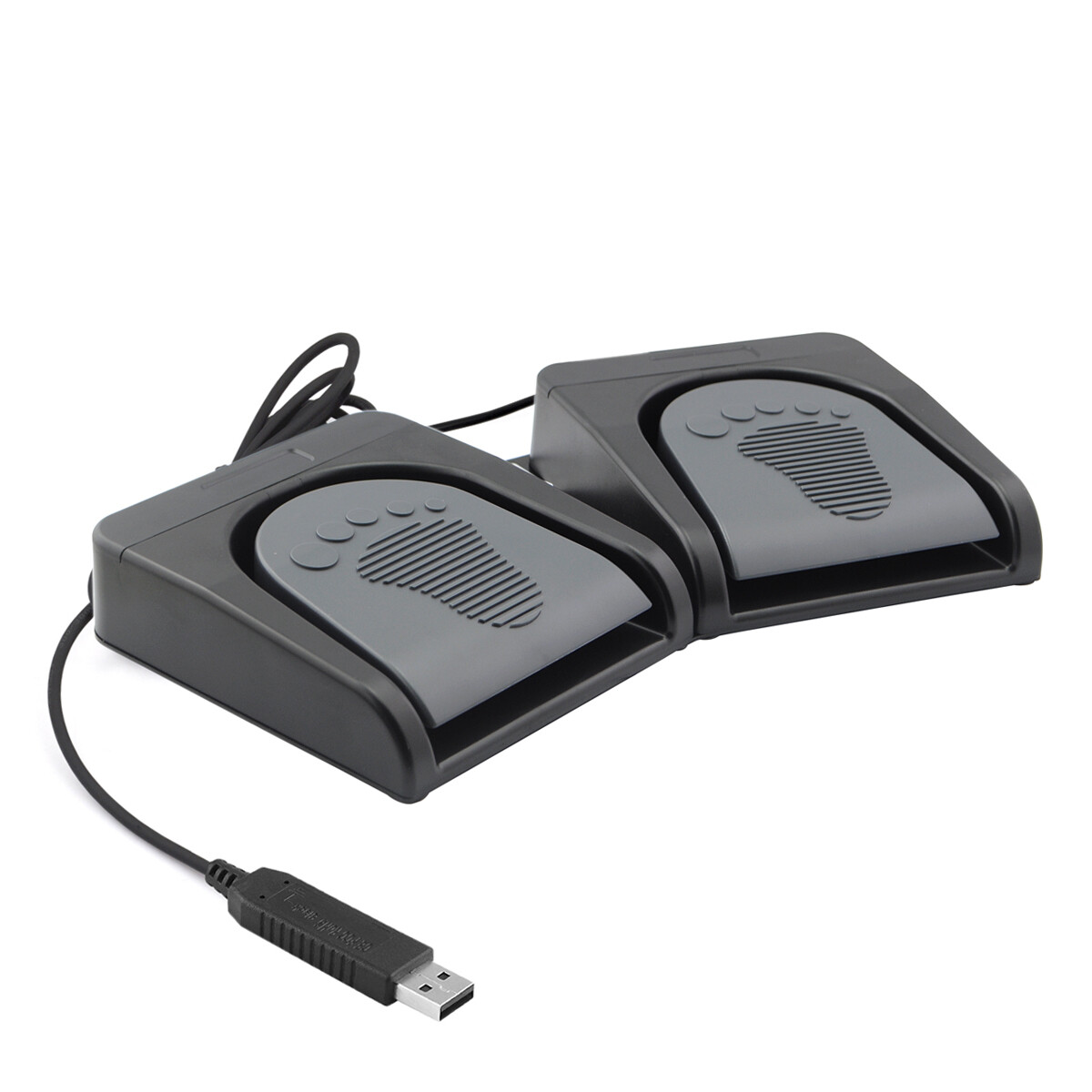 USB Double Pedal 2 Foot Switch Program Video Game PC Mouse Multimedia Action HID