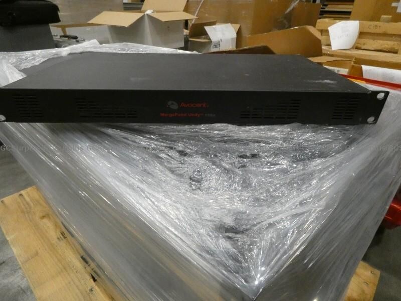 Avocent MergePoint Unity MPU108e MPU108EDAC 8 Port KVM IP HTML5 Switch Dual AC
