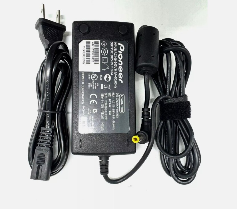 1 PC Pioneer DJ Controller DDJ-SX DDJ-SX3 DDJ-RX AC Adapter Power Supply Charger