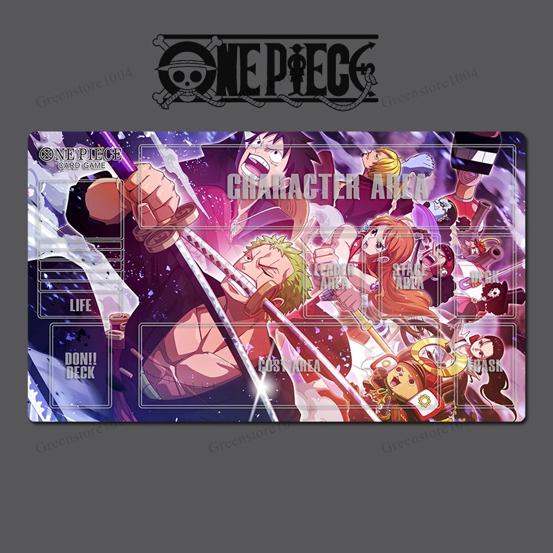 O-P Table Duel Playmat OPCG TCG CCG Mouse Pad Trading Card Game Play Mat & Bag