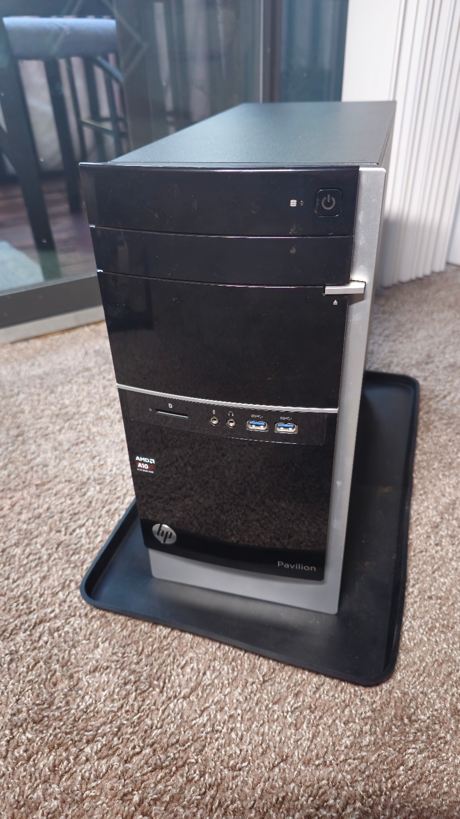 HP Pavilion 500-037c PC AMD A10, Quad Core, 12GB 250GB HDD, VINTAGE | RETRO