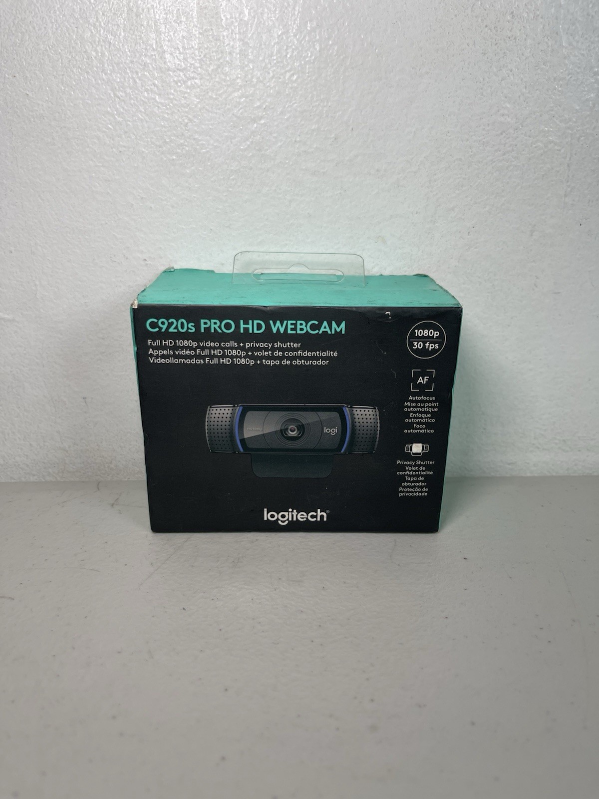 Logitech C920s Pro HD 1080p Webcam with Privacy Shutter - Brand New in Box