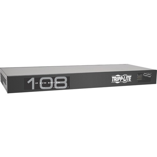 Tripp Lite by Eaton NetCommander 8-Port Cat5 KVM over IP Switch - 1 Remote + 1 L