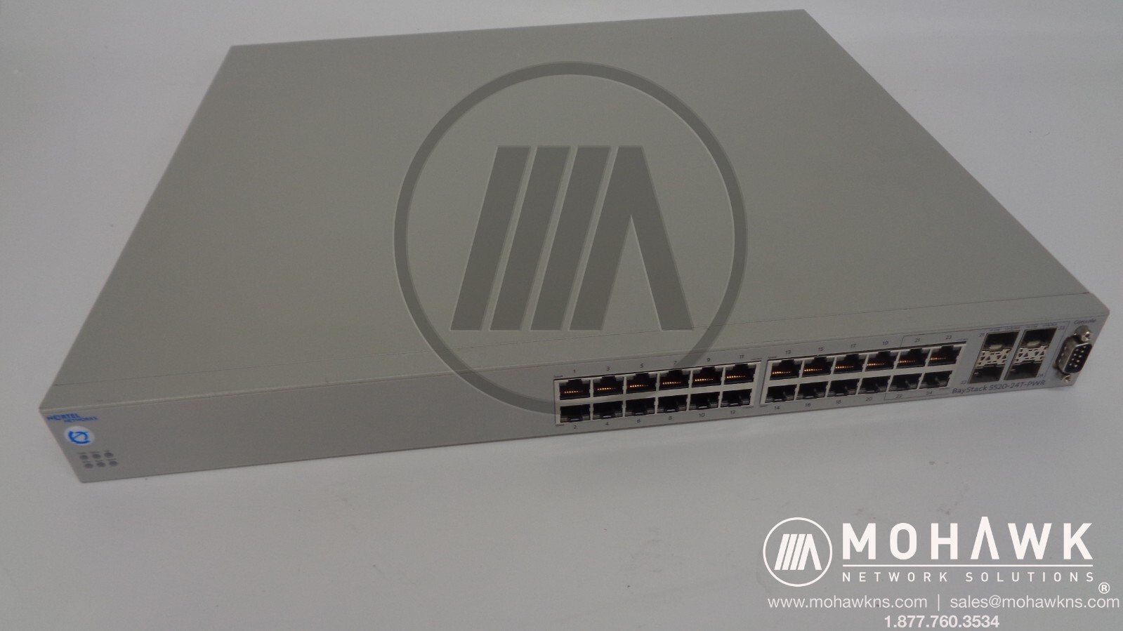 Nortel Networks Baystack 5520-24T-PWR 24 Port Gigabit PoE Network Switch