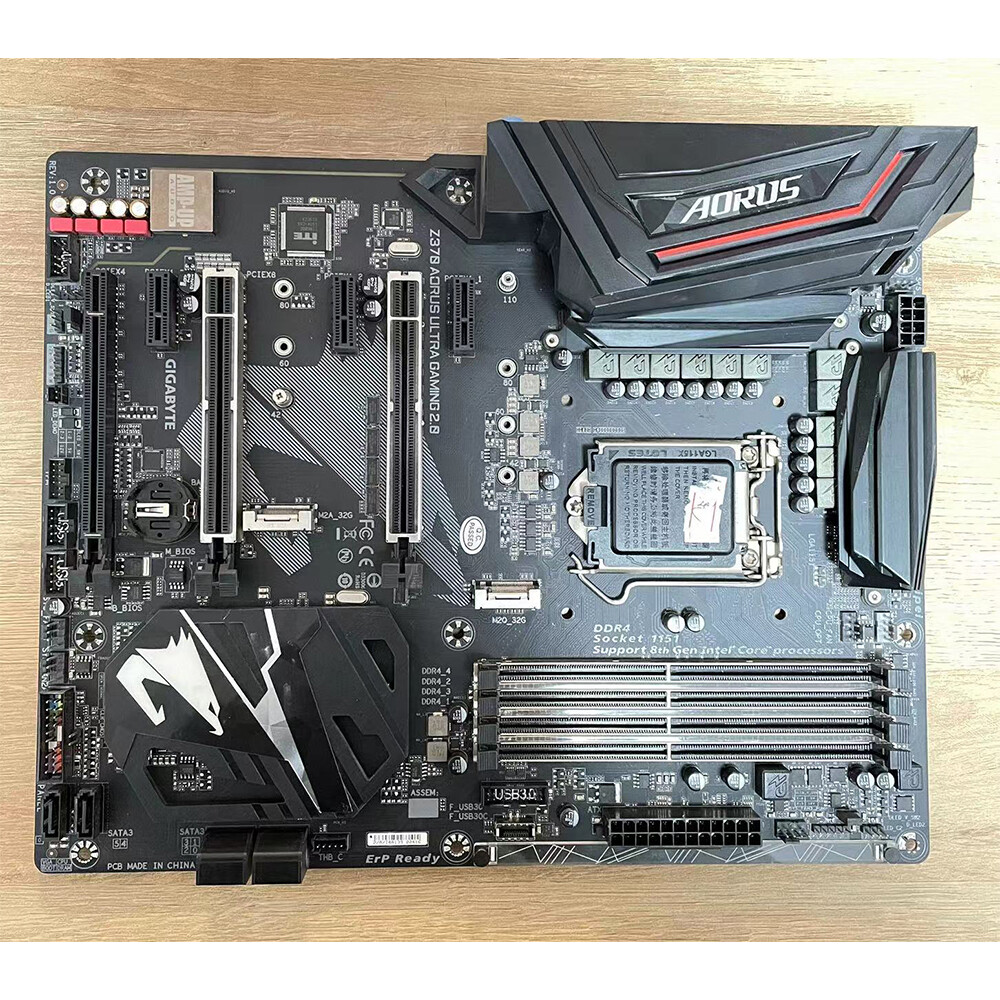 For GIGABYTE Z370 AORUS ULTRA GAMING 2.0 Mainboard DDR4 64G 8/9th Intel i7/i5/i3