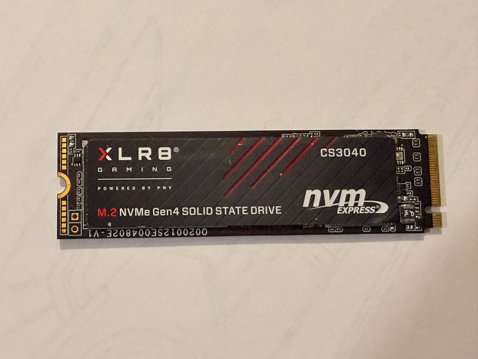 PNY XLR8 CS3040 4TB SSD M.2 Non Working