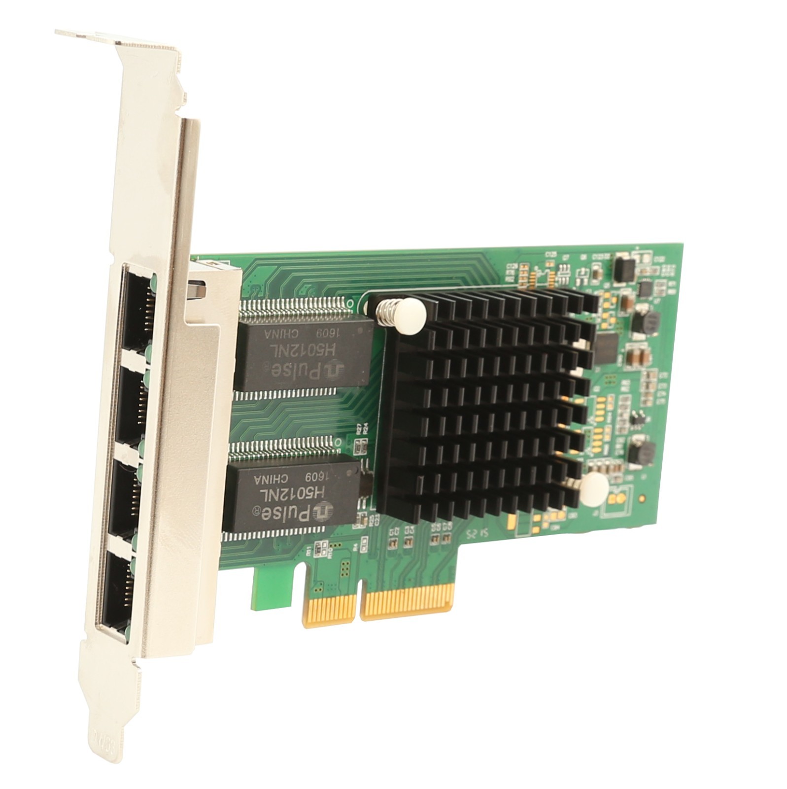 Open Box 4 Port Gigabit Ethernet PCI-e x4 Network Interface Card - SY-PEX24045