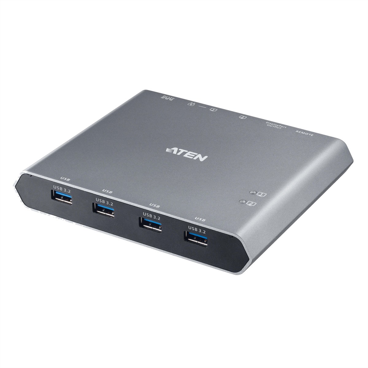 US3311-AT ATEN USB-C 4K DisplayPort KVM Dock Switch 4 KVM Switcher 2-Port ~D~