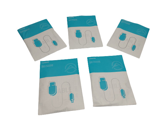 AINOPE AP514-2M USB 3.0 A To A Nylon Braided Cable, Grey, 6.6FT LOT OF 5