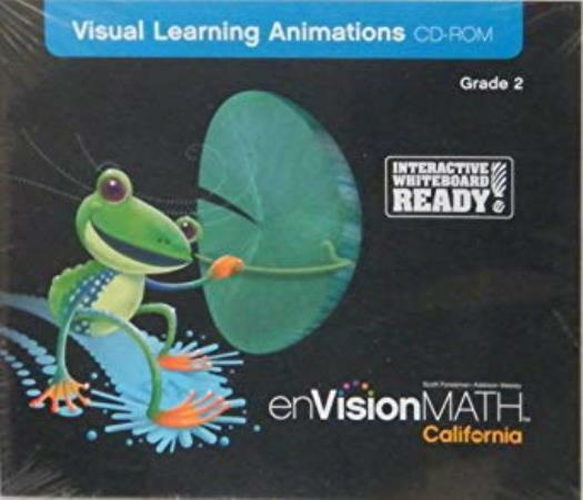 EnVision Math Visual Learning Animations Grade 2 PC MAC teach mathematics Second