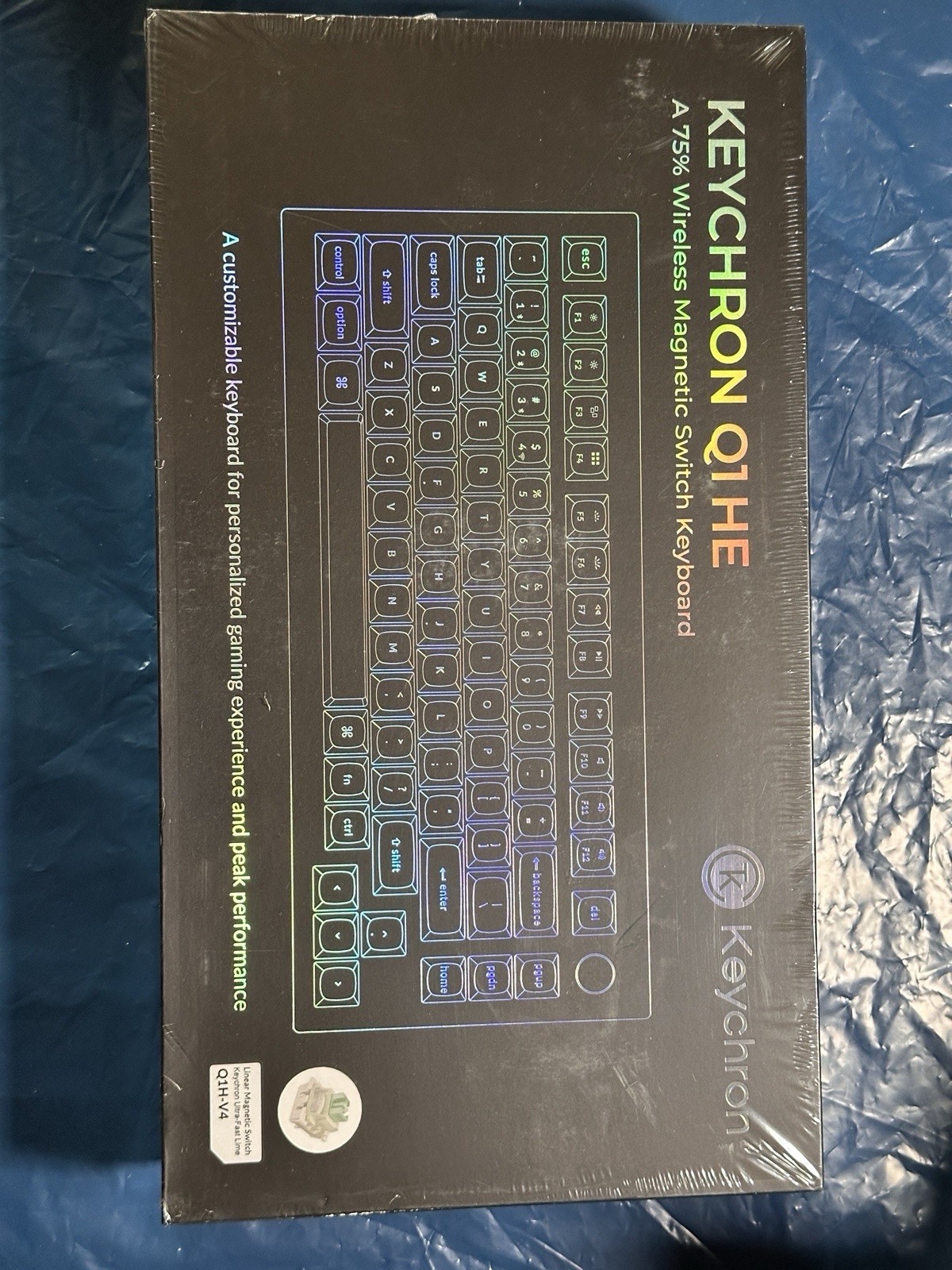 Keychron Q1 HE Wireless Magnetic Keyboard, QMK Launcher, Aluminum