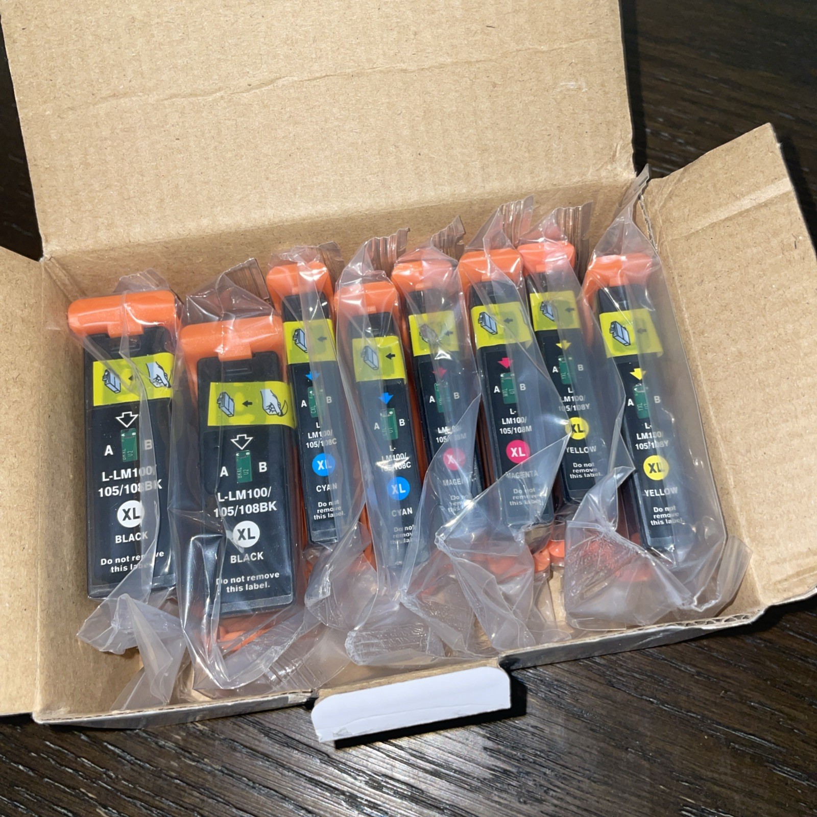 8-Pk/Pack 100XL Ink Cartridge For Lexmark Pinnacle Pro901/905/705/706 S815/S816