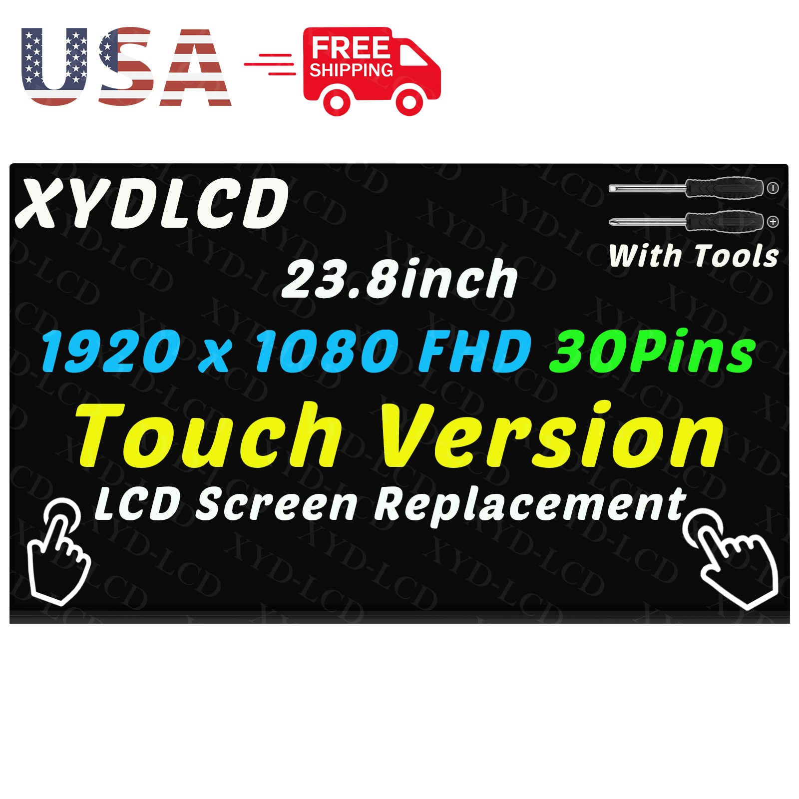 23.8in LM238WF5-SSG3 for All-in-One IPS FHD LED LCD In-Cell Touch Screen Display