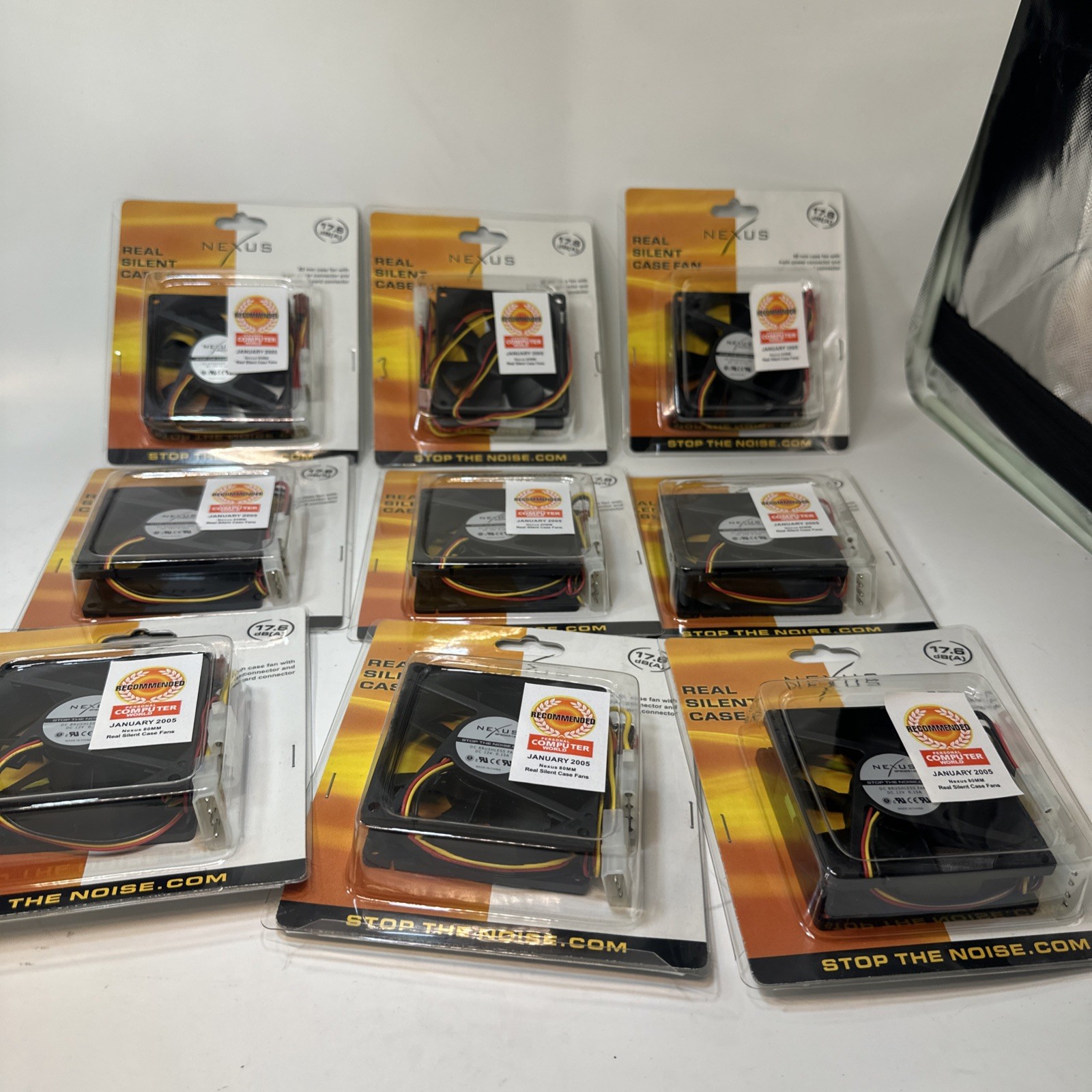 NIP Nexus SP802512L-03 DC Brushless Axial Flow Lot Of 9
