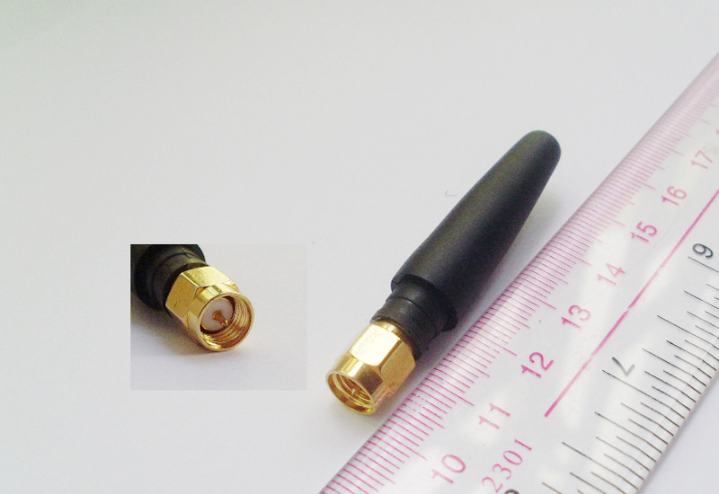 1pcs SMA Male Plug Straight 5CM GSM GPRS 433MHz Ham Radio Antenna New