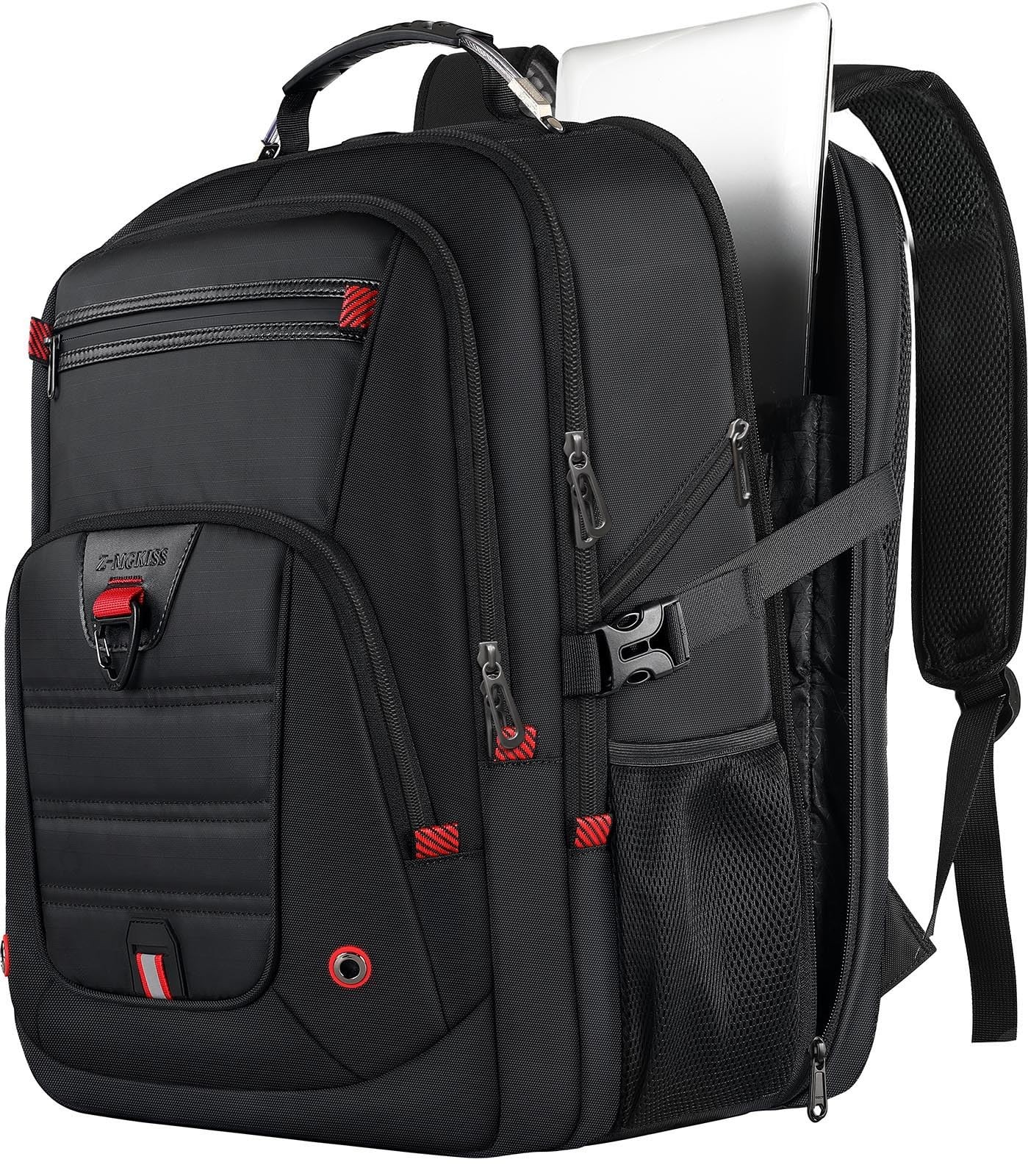 Z-MGKISS Extra Large Backpack for 18.4 Inch (22''x15''x12''), Black