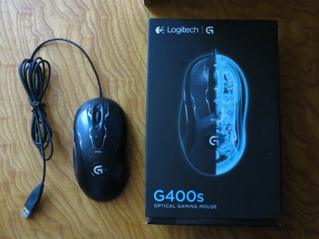 Logitech G400s Optical Gaming Mouse – Wired USB – Black