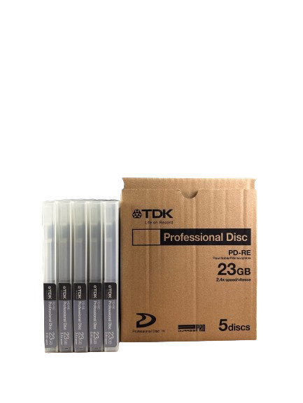 TDK PD-23 XDCAM 23GB - 5 Pack