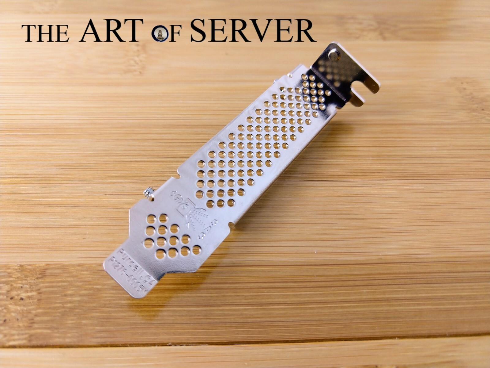 Low Profile Half Height PCI ventilated bracket for 6Gbps LSI SAS controller MD2