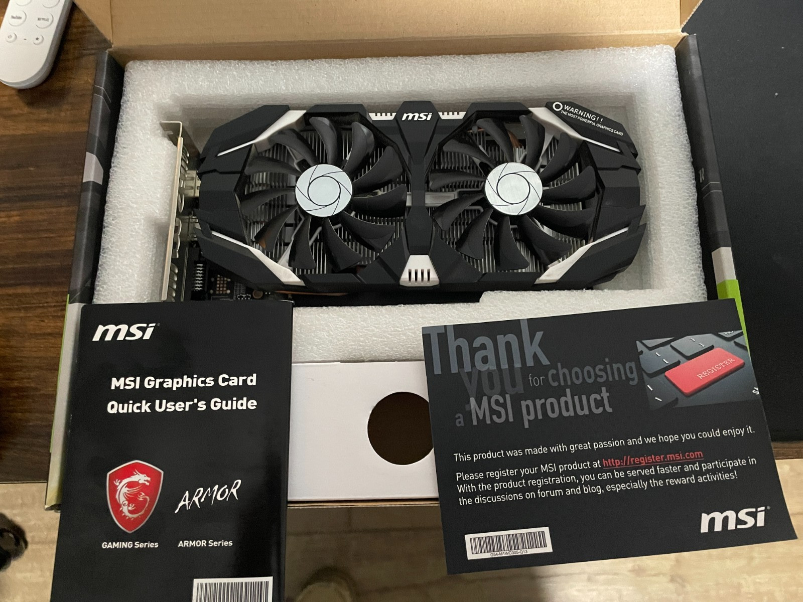 MSI GeForce GTX 1060 6GB (Fully Tested And Working)