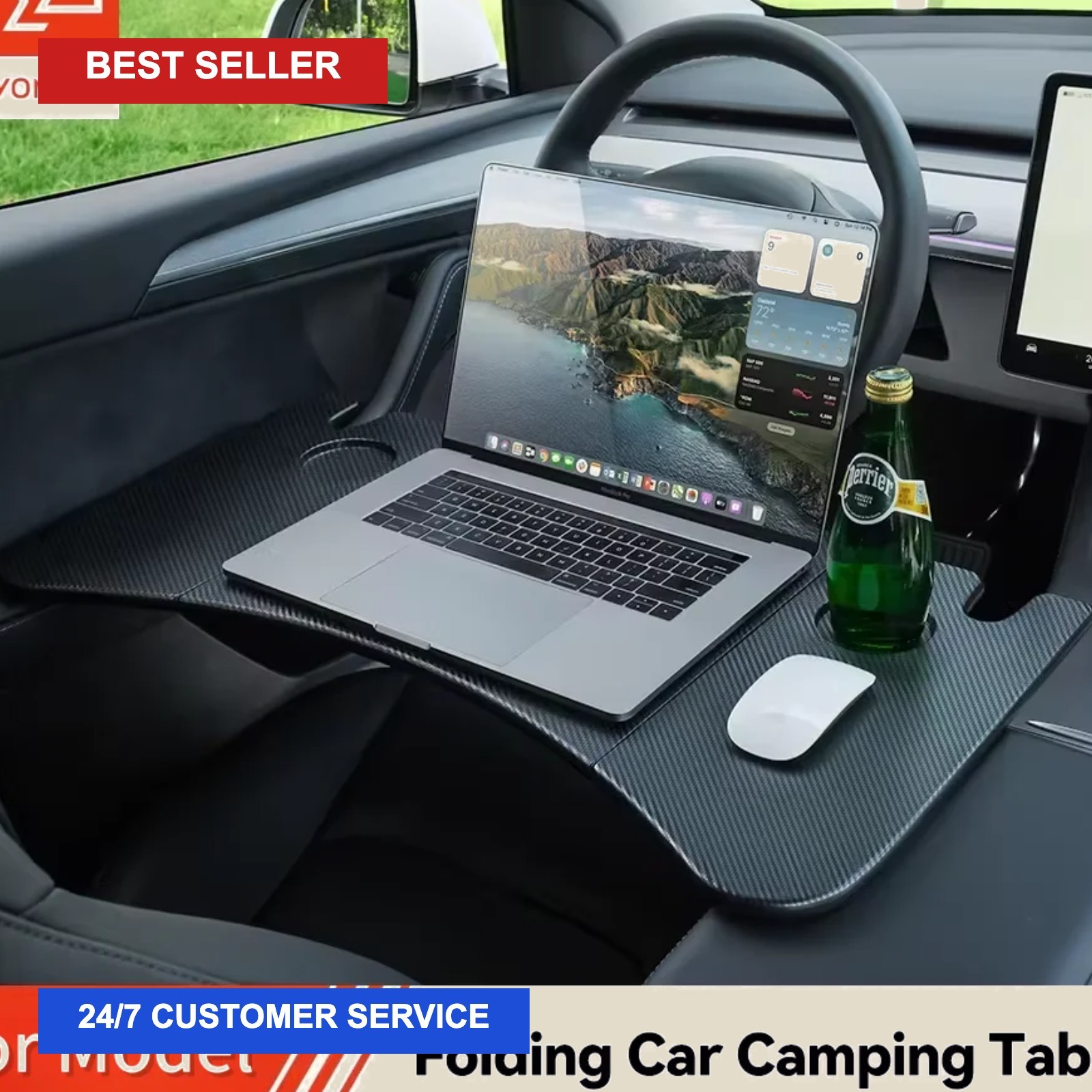 YZ Table Desk For Tesla Model 3/Y/YL Highland Juniper 2021-2026 Car Steering