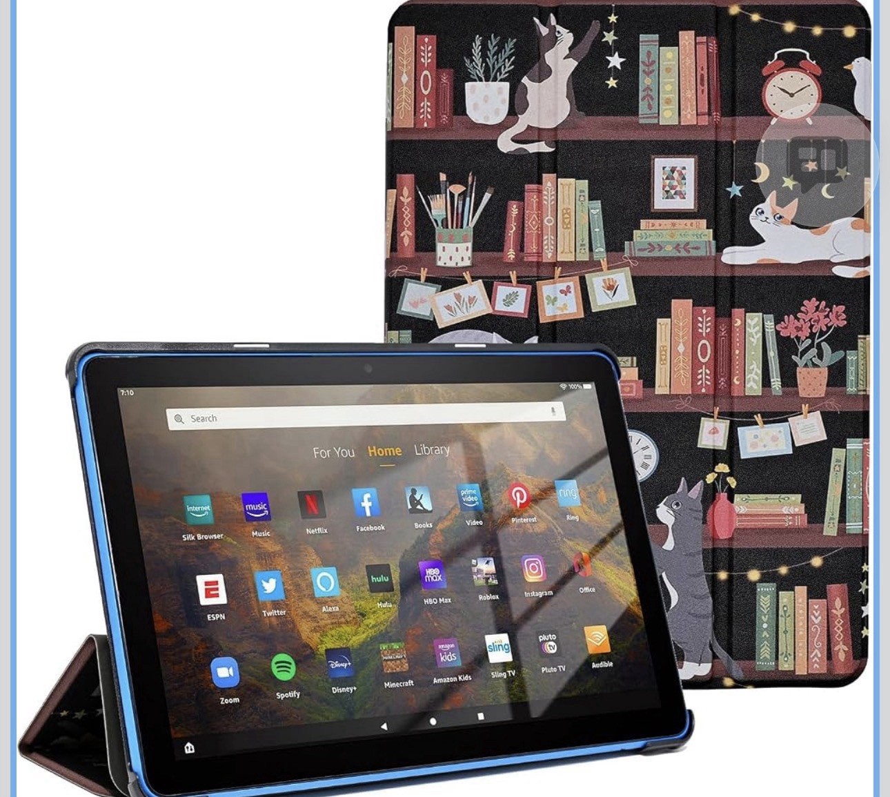 BYCeKe Cute Case for Kindle Fire Max 11(13th Generation, 2023 Release)