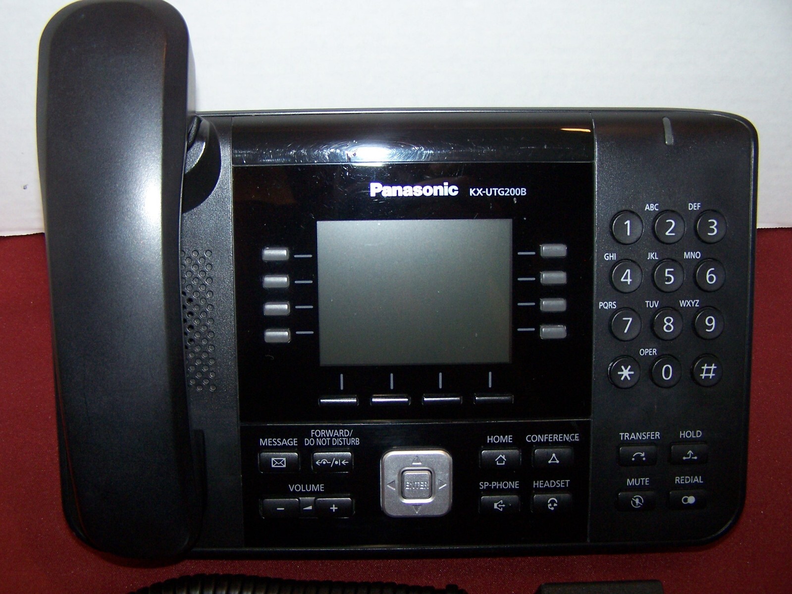 Panasonic KX-UTG200B Backlit LCD Display SIP Phone