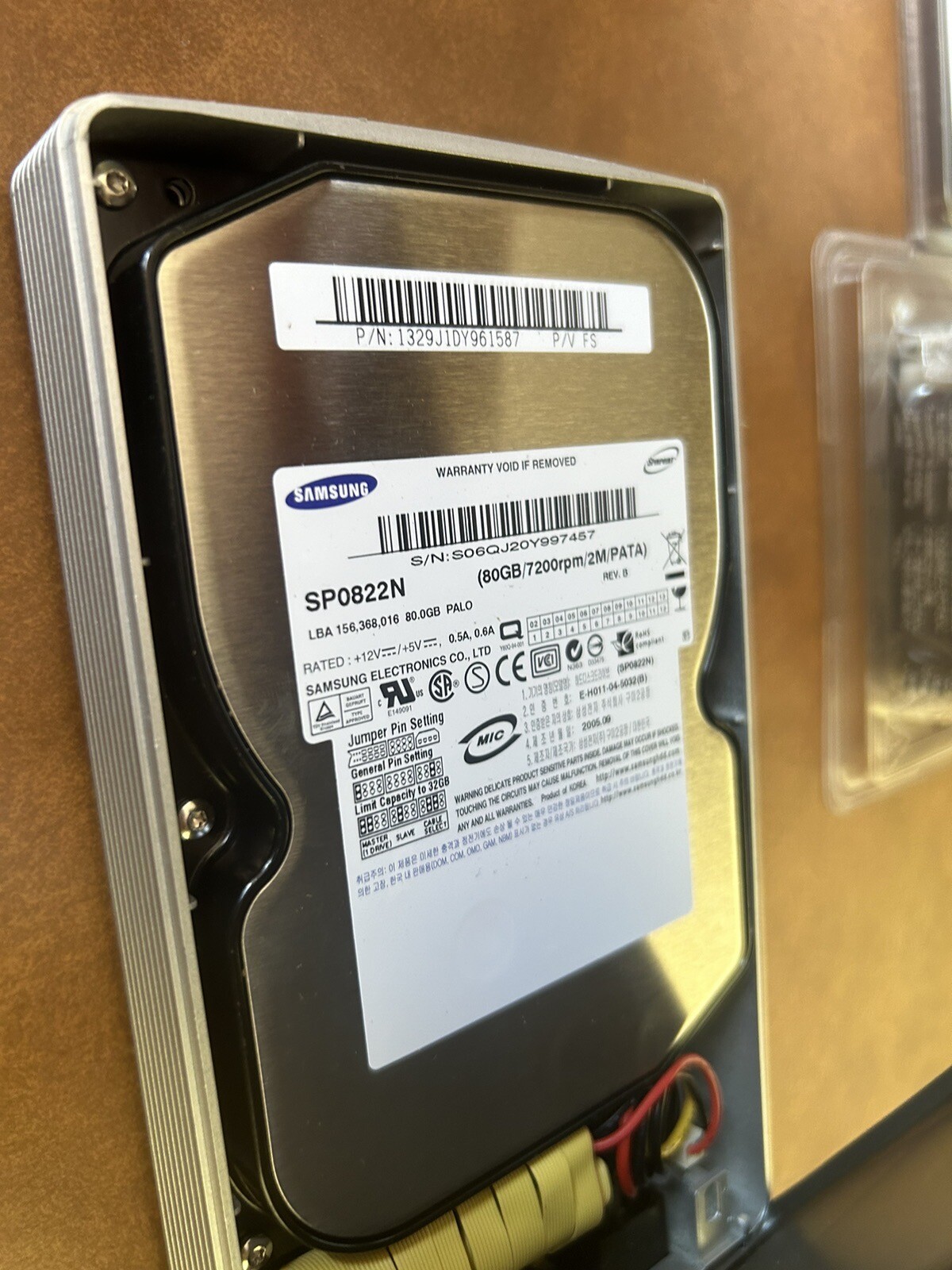 Samsung Spinpoint P80 SP0802N 80GB Internal 7200RPM 3.5" (SP0802N) HDD