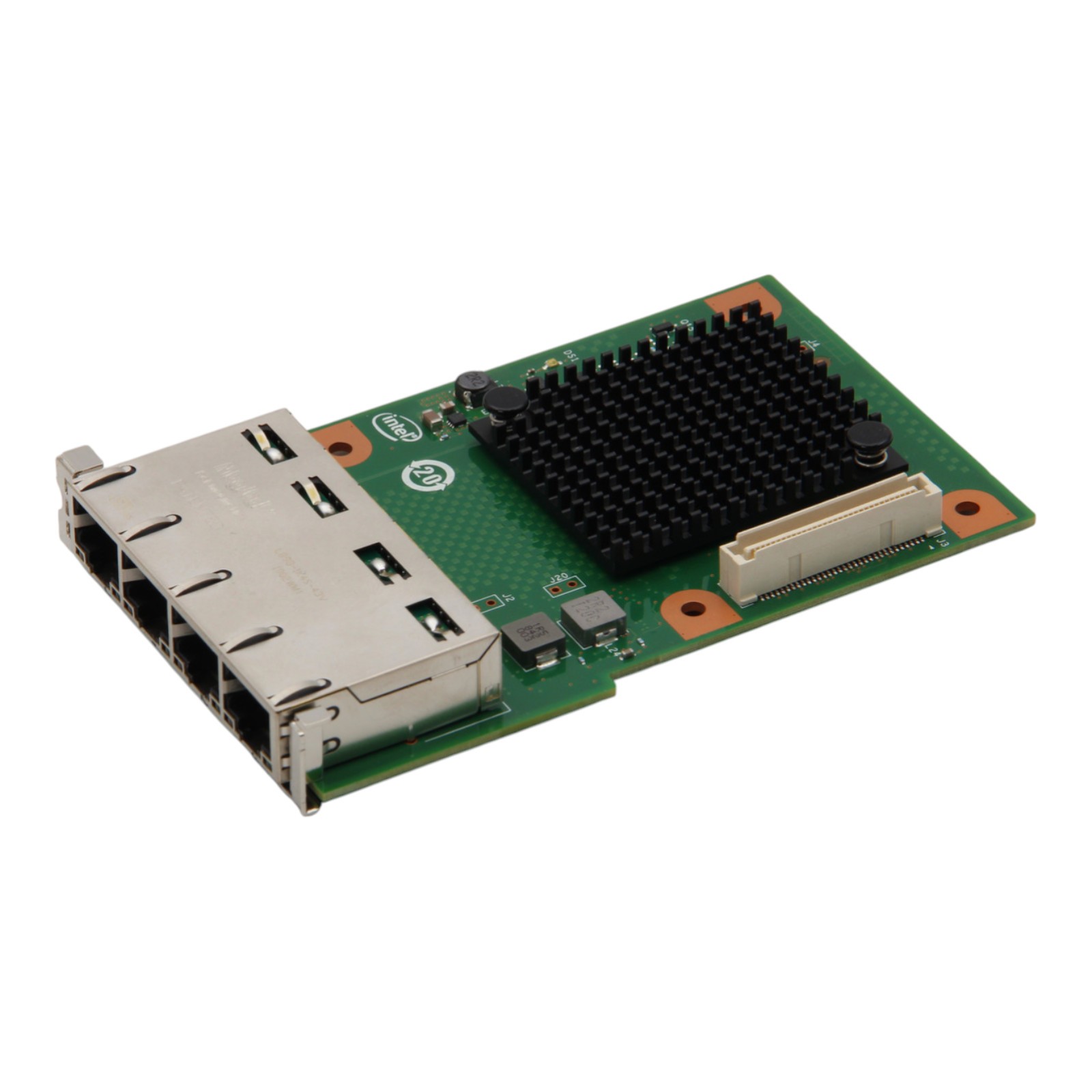 Fujitsu Intel I357T40CPG1P5 4xGbE Quad Port RJ-45 OCP Mezzanine Network Card
