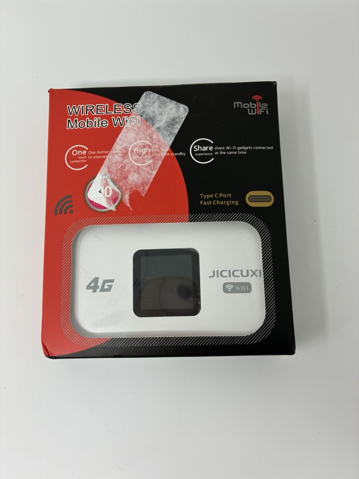 4G LTE Mobile Hotspot Router, Portable WiFi Hotspot for Travel, WiFi 6 Router...