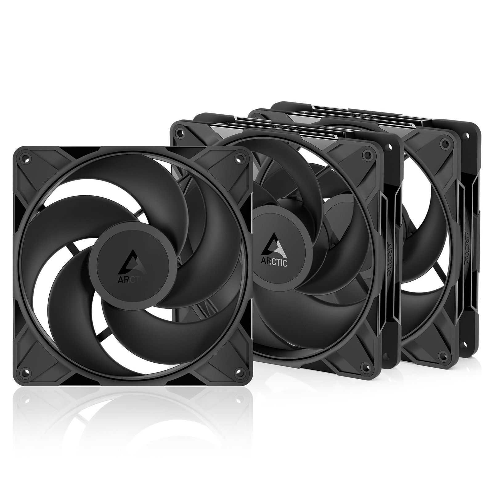 ARCTIC P14 Pro Reverse – 3 Pack – 140 mm Premium Fan with Airflow,...