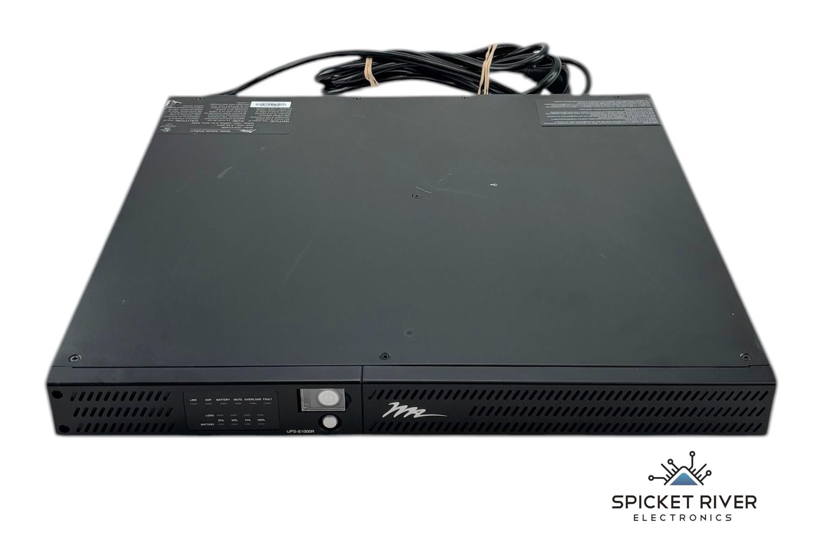 Middle Atlantic UPS-S1000R 1000VA Select Uninterruptible Backup Power Supply UPS