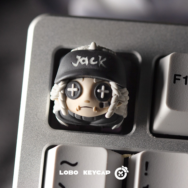 Identity V Resin Keycap - Cute Prisoner, Perfumer, Mercenary, Gardener (1 Piece)