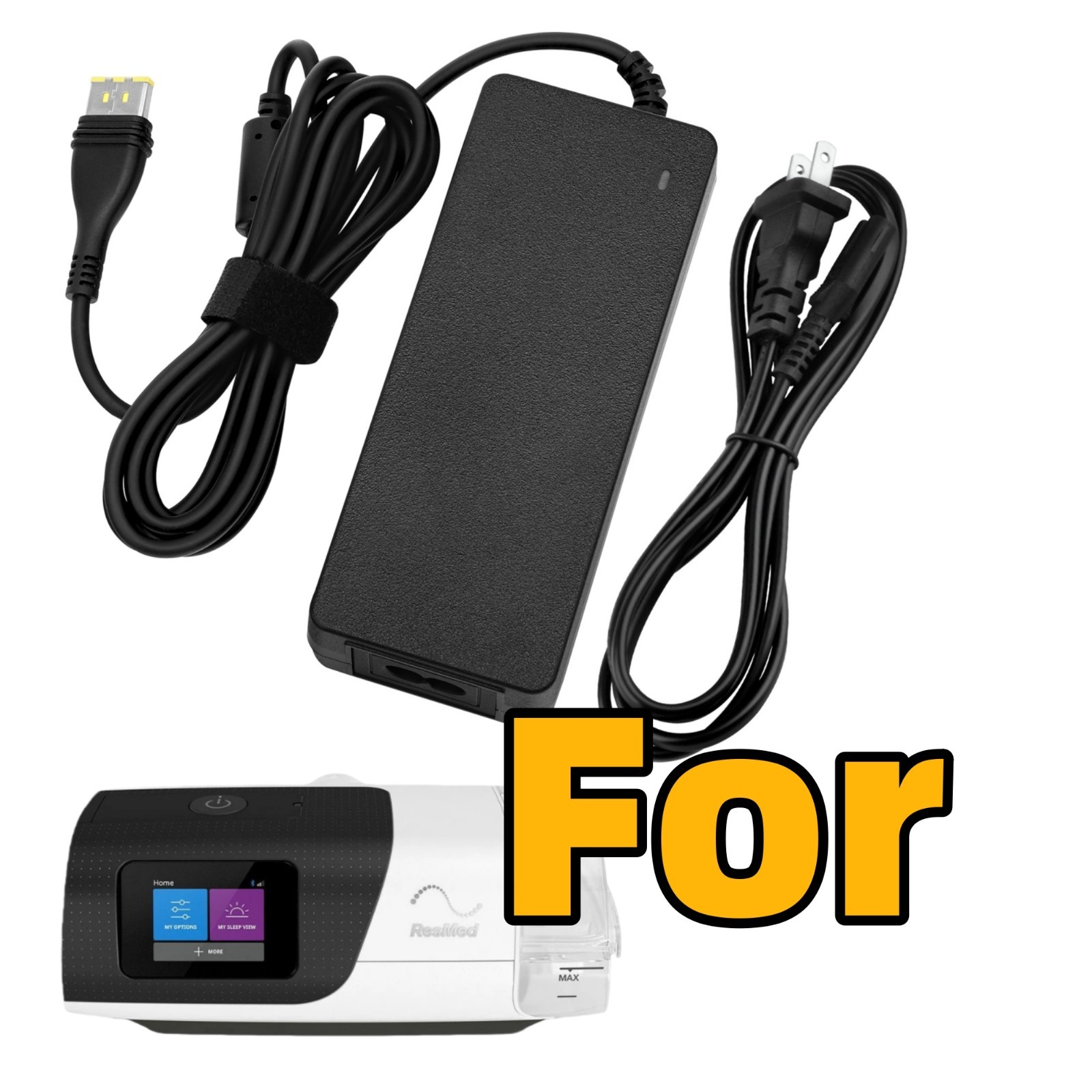 65W Charger for ResMed AirSense 11 AutoSet Elite CPAP Air11 65W 39205 E1399