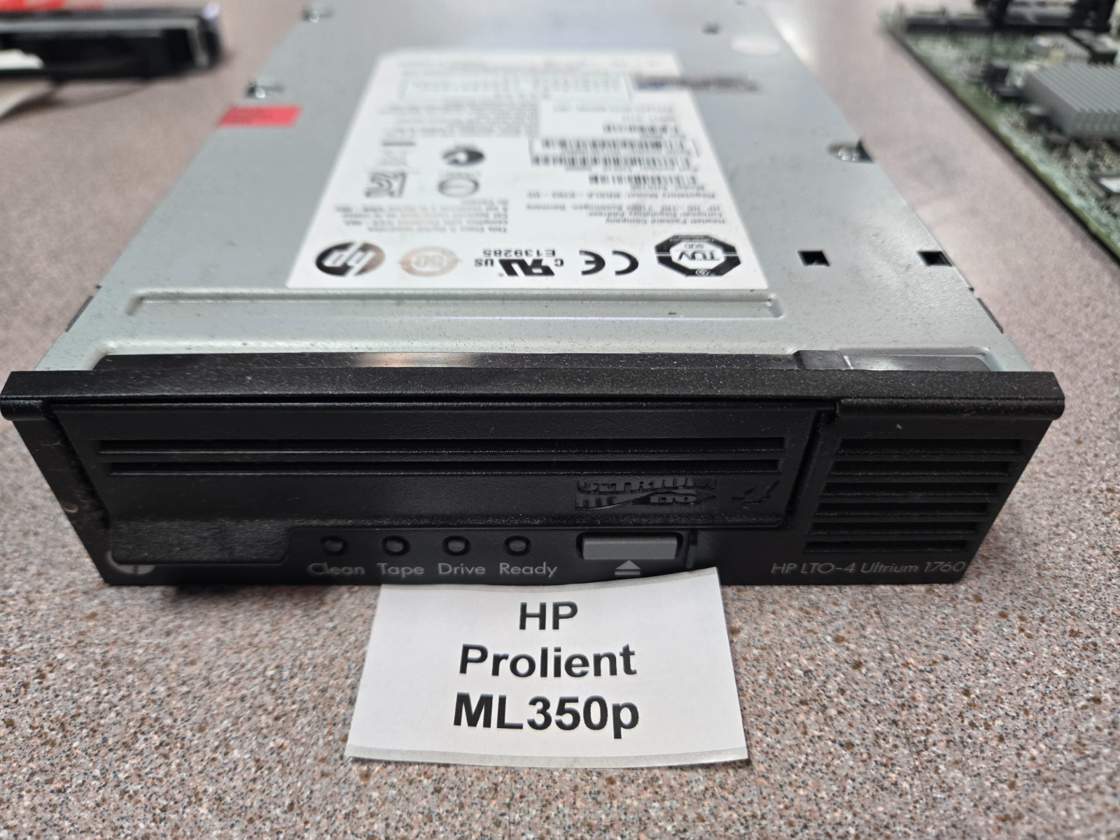 HP LTO-4 Ultrium 1760 internal EH919B 693420-001 TAPE DRIVE