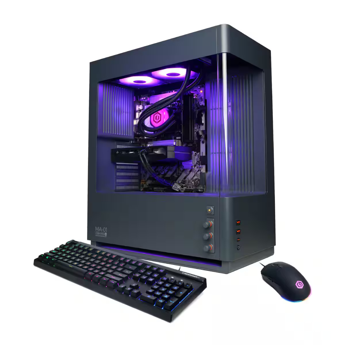 CyberPowerPC - Gaming Desktop - Intel Core Ultra 7 265F 2025 - NVIDIA GeForce...