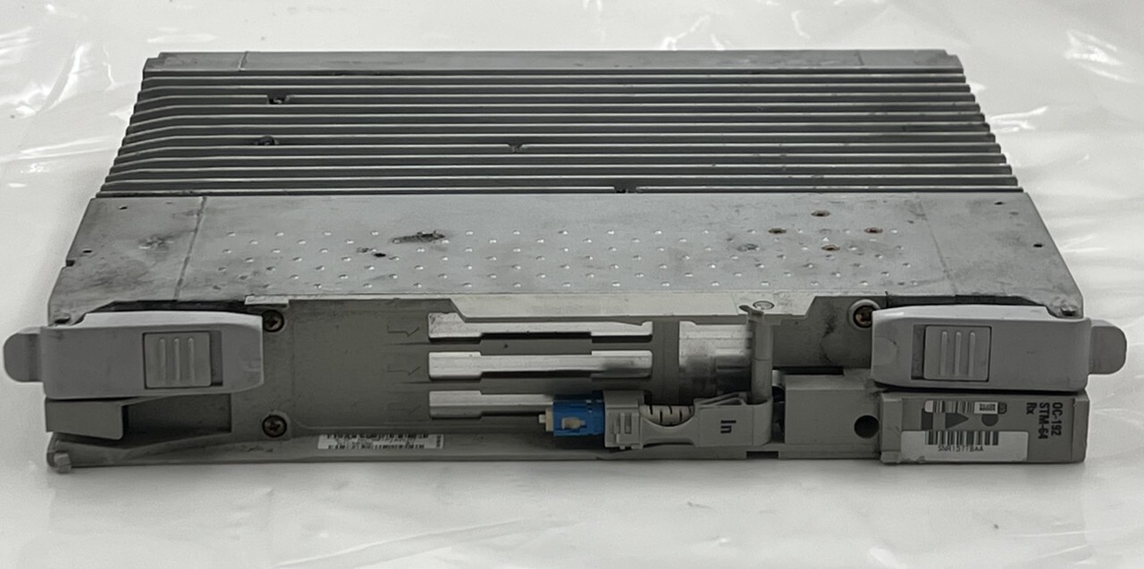 NORTEL NTCA02BK OC-192 STM-64 RX SNR157TBAA OPTICAL RECIEVER MODULE