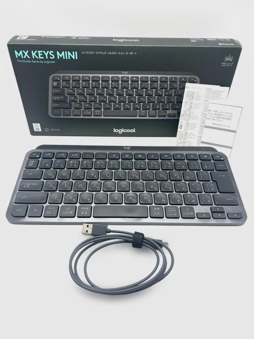 Logitech MX KEYS mini KX700GRd Wireless Illuminated Keyboard Graphite KX700 Used