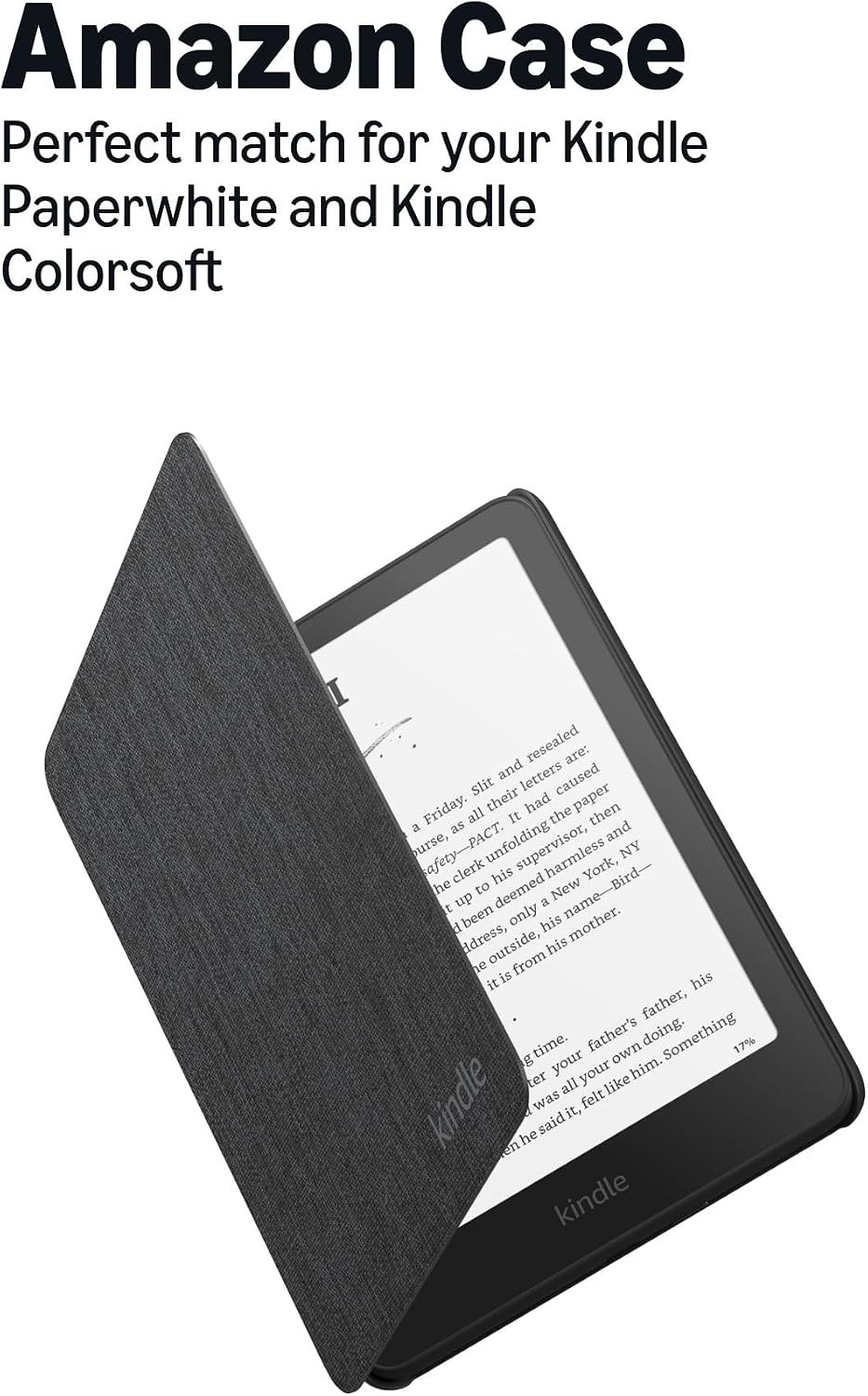 Amazon Kindle Paperwhite and Kindle Colorsoft Case, Lightweight and Water-Safe