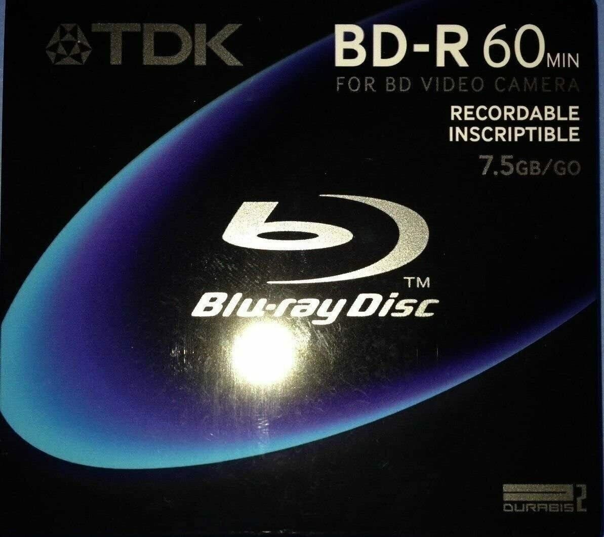 BD-R 60 MIN for BD Video Camera