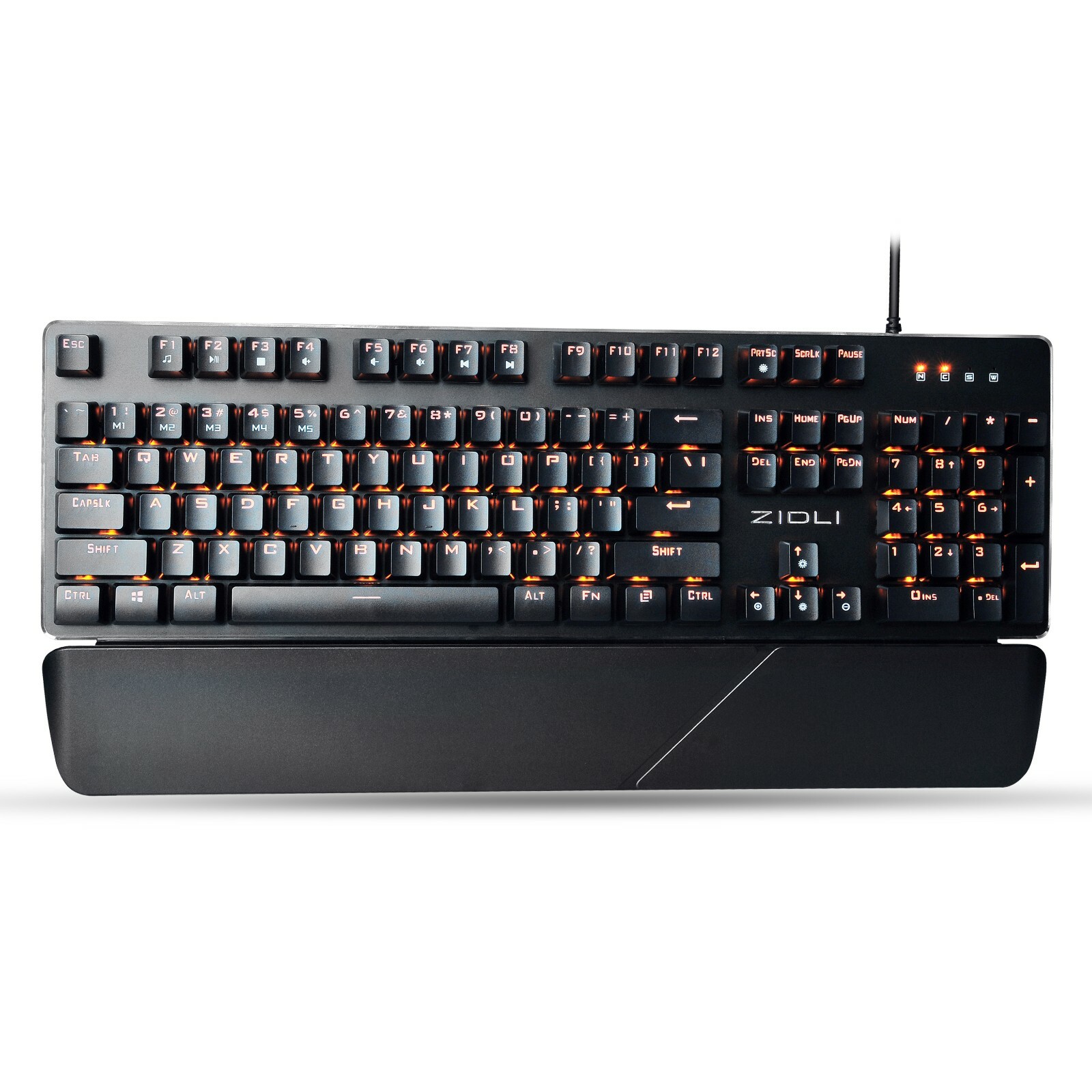 LATEST Optical Mechanical Gaming Keyboard ZIDLI ZK1900,Spill And Water Resistant