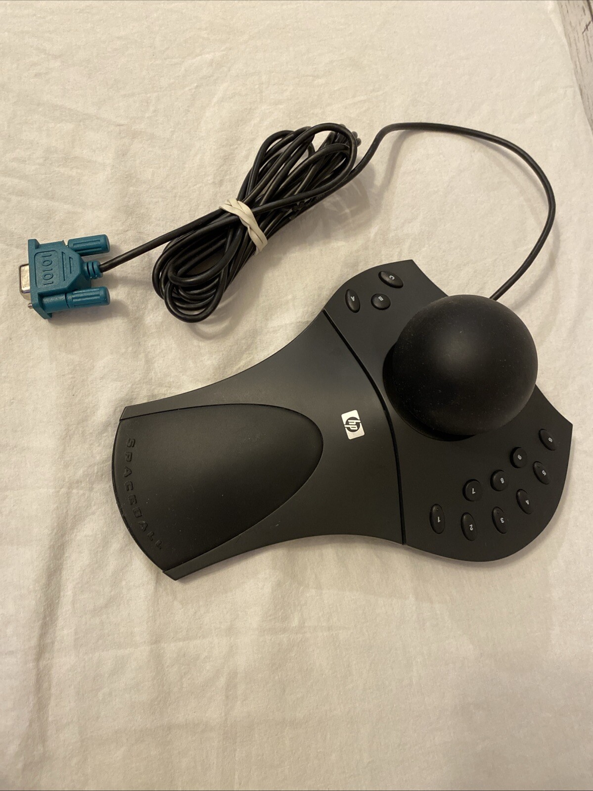 VINTAGE Gaming Mouse HP Spaceball 5000 - FLX-A MODEL DE934A Great Condition