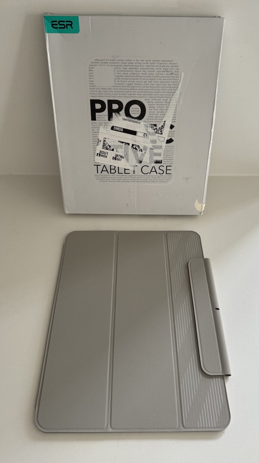 Protective Tablet Case ESR 11 inch **check pictures for measurements** Grey ESR