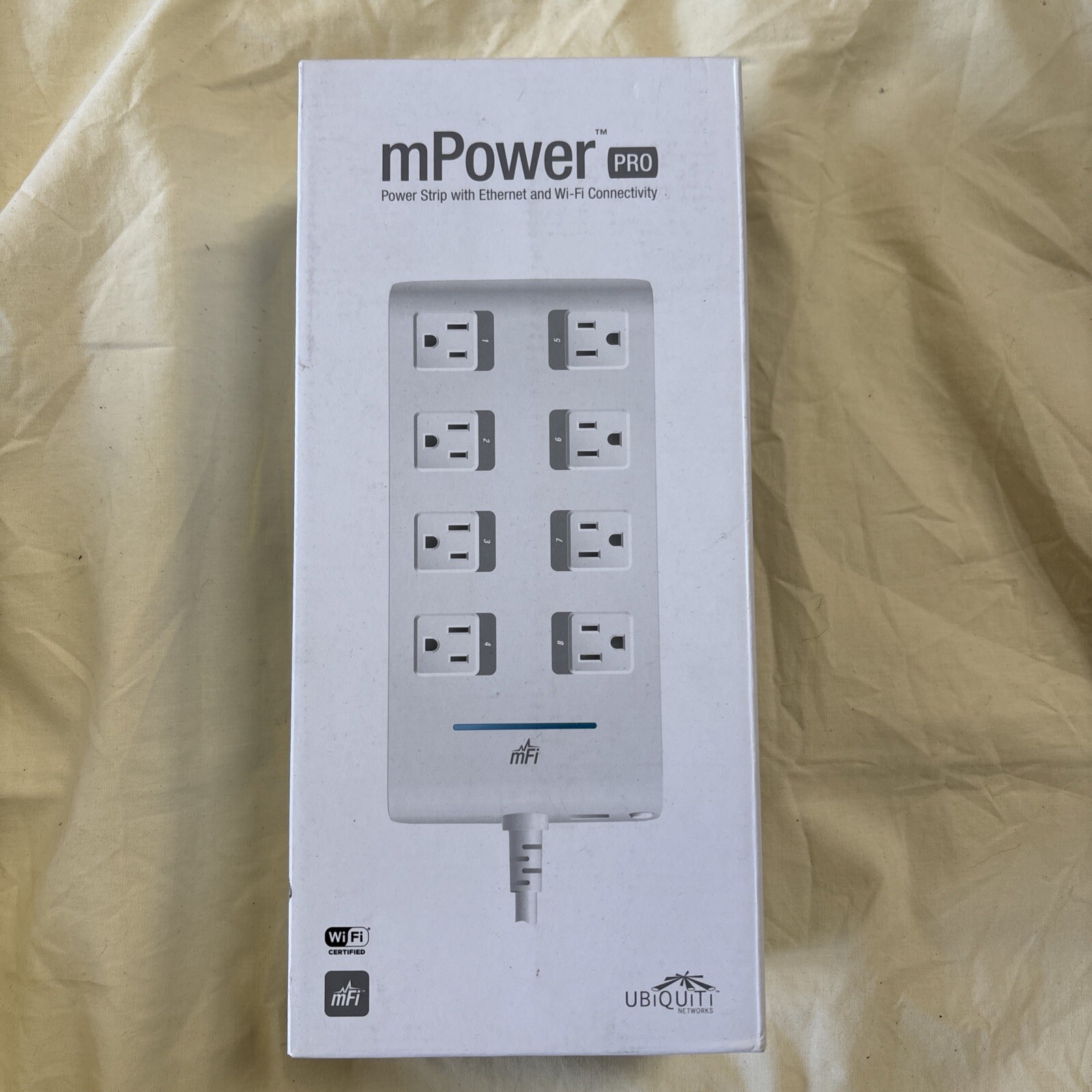 Ubiquiti MPOWER-PRO mFi 8 port mPower PRO Power Strip -