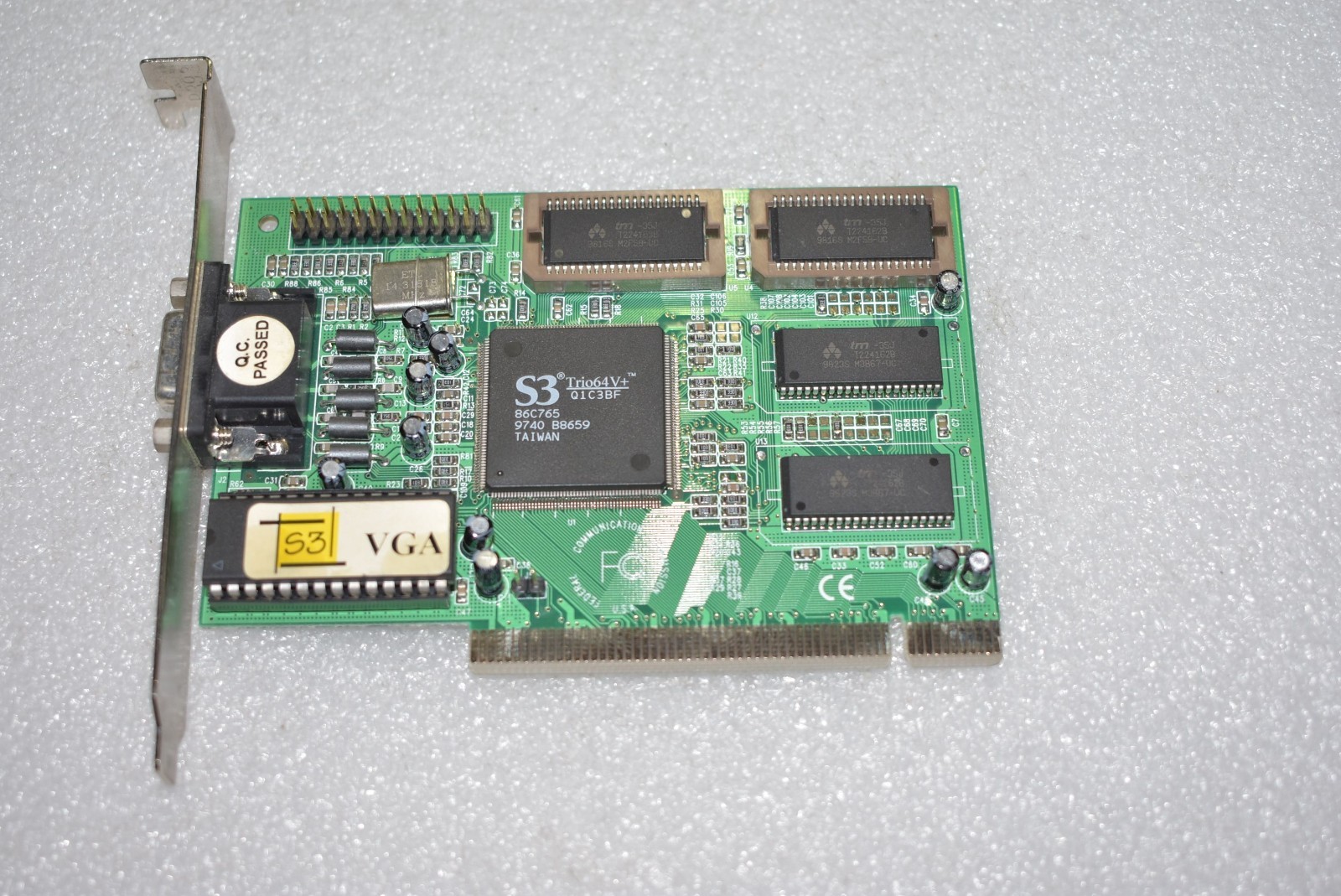 ARISTO S3 TRIO64V+ PCI 2MB VGA VIDEO GRAPHICS CARD ADAPTER