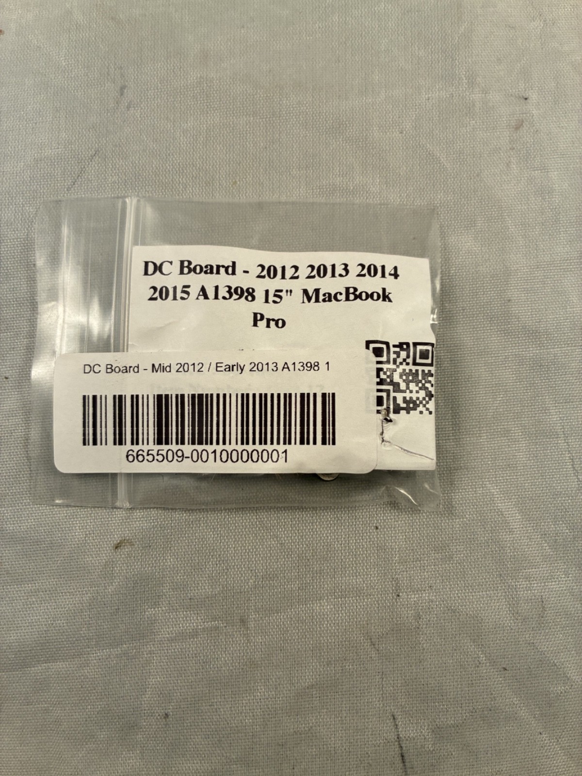 OEM Apple MacBook Pro 15" A1398 2013-Mid 2015 MagSafe 2 DC-In Board 923-0667