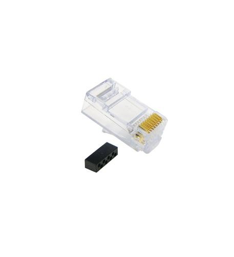 ICC ICC-ICMP8P8C6E PLUG- CAT 6- SOLID/STRANDED-100PK